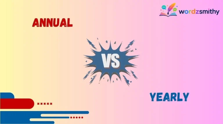Annual vs Yearly