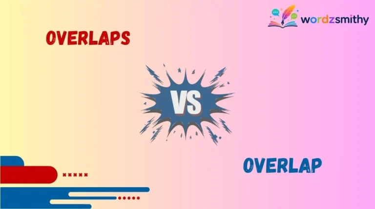 Overlaps vs Overlap