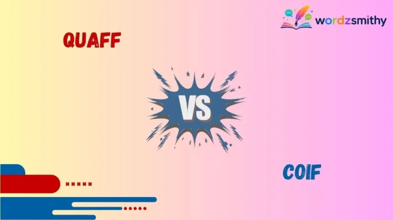 Quaff vs Coif
