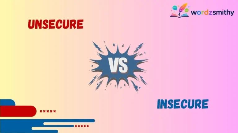 Unsecure vs Insecure
