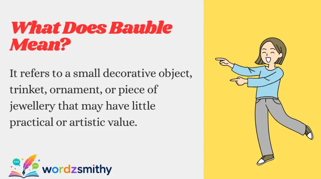 What Does Bauble Mean?