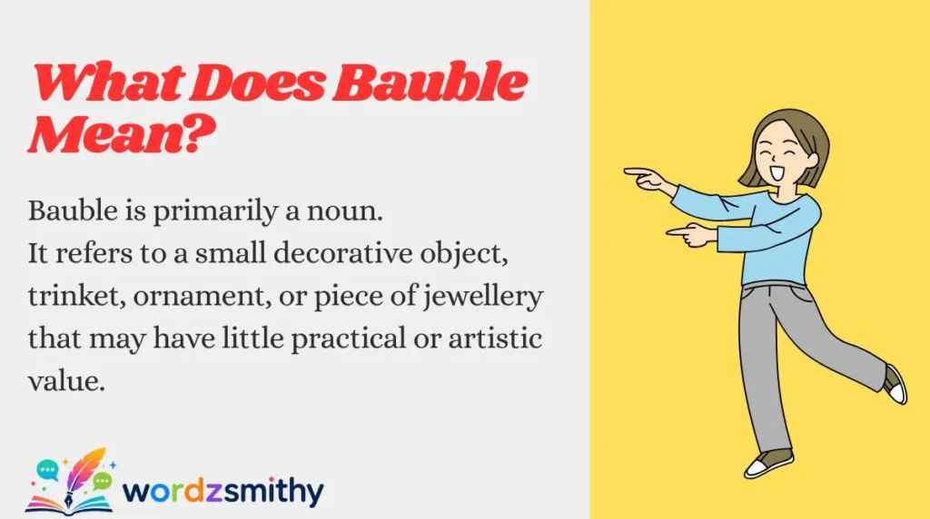 What Does Bauble Mean?