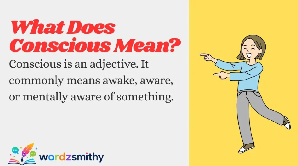 What Does Conscious Mean?