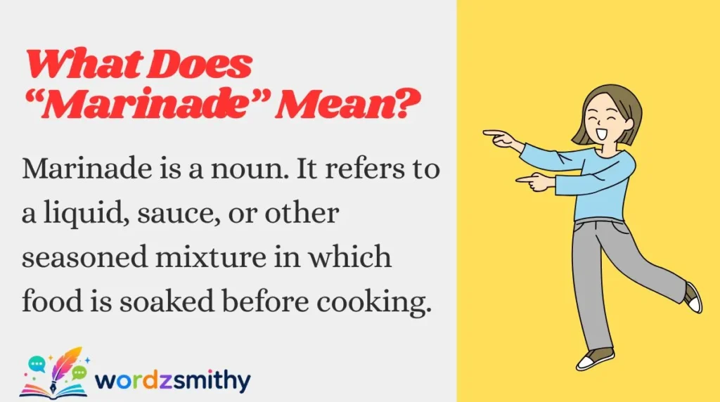 What Does “Marinade” Mean?