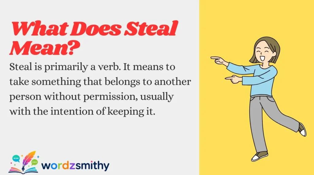 What Does Steal Mean?