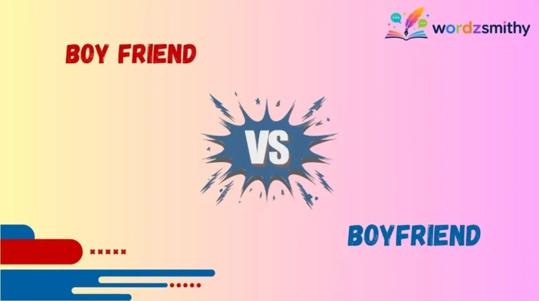 boy friend vs boyfriend