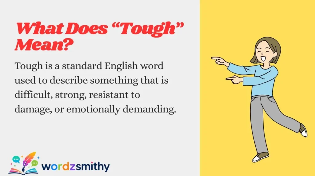 What Does “Tough” Mean?